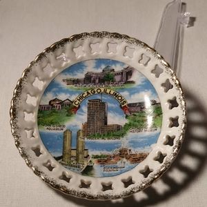 Chicago Illinois Collectible Mini Plate